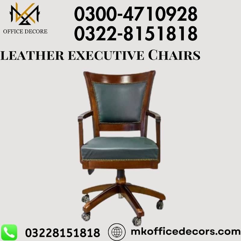 Executive Chairs|Wooden Revolving Chairs|Office Chairs 0