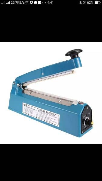 12" hand Impulse Sealer 8mm wide sealing machine Heat Sealing 17