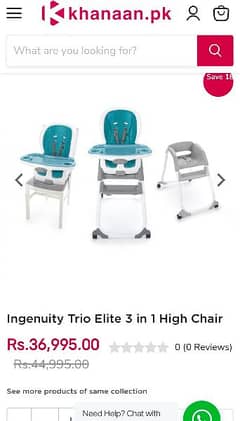 Brand New Kids High Chair /Baby high chair for sale