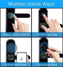 smart fingerprint door lock wifi