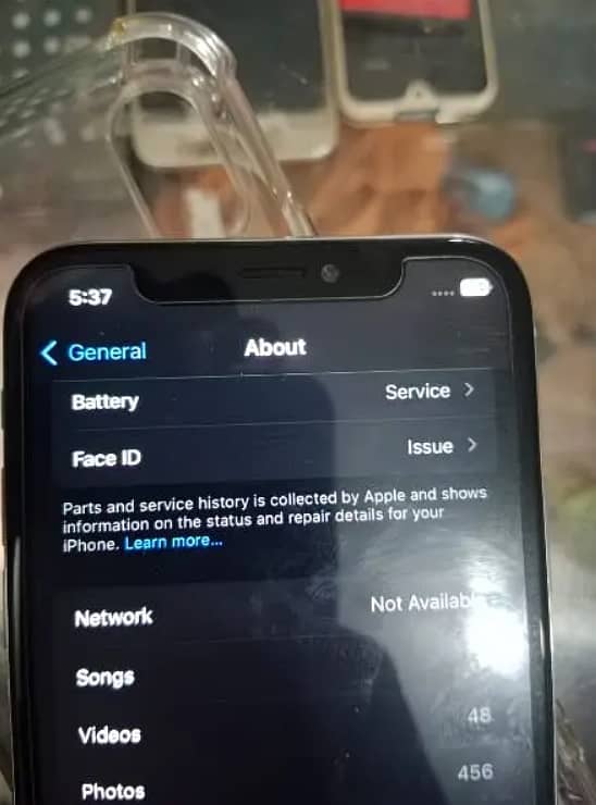 iphone x 64 GB factory unlock 4