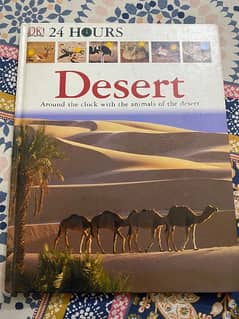 24 hours desert around the clock with the animals of the desert