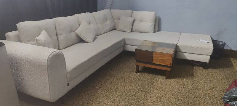 L shaped imported 6seater sofa 1