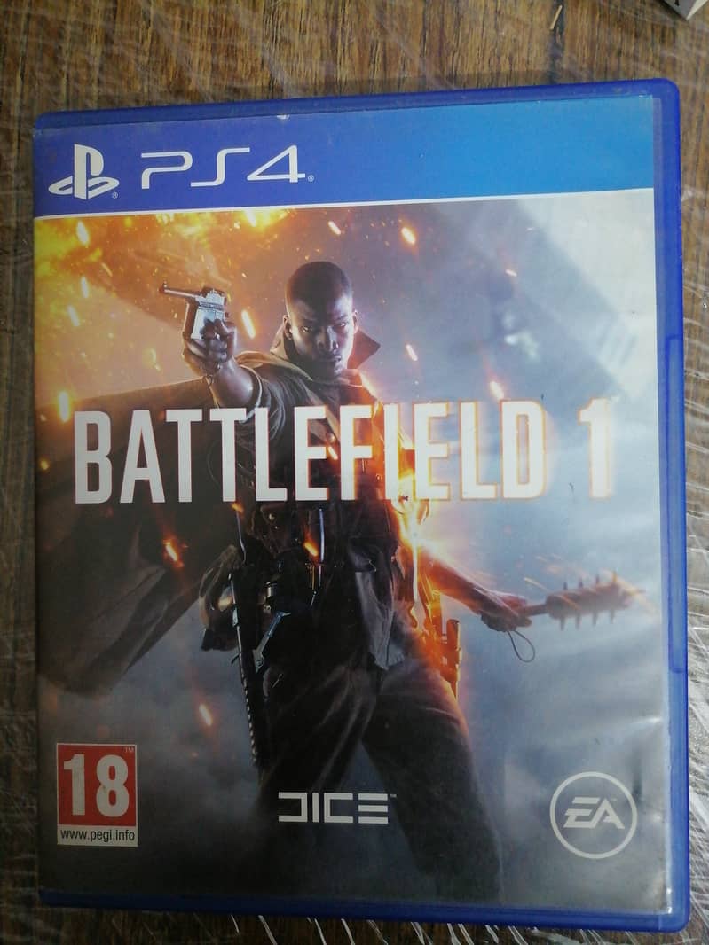 Battlefield 1 PS4 version but can be used on PS5 1