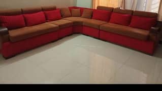 L TYPE 10 SEATER SOFA SET AVAILABLE FOR SALE IN ISLAMABAD