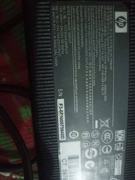 HP laptop adapter 0