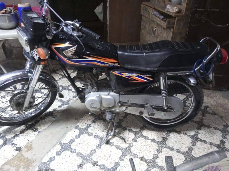 Honda CG 125 Euro 2 Black 1