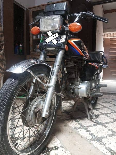 Honda CG 125 Euro 2 Black 2