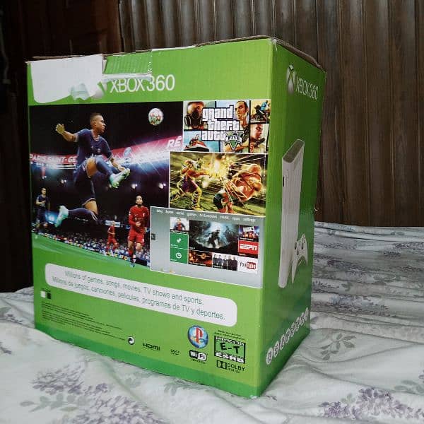 Xbox 360 250gb with 80 games jailbreaker 9