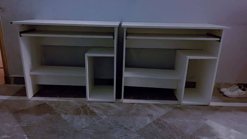 2 study tables computer tables slightly used at very reasonable price 7