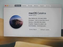 Apple iMac Ratina 4k 8GB /256GB i5