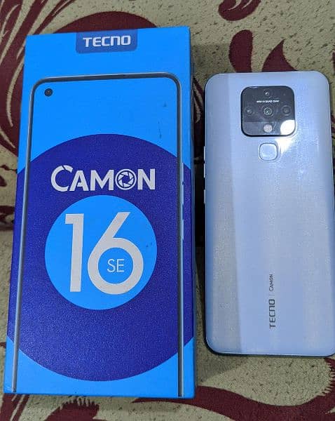 Techno camon 16se 6-128 ,10/10 condition, full original, Pta approved 0