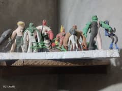 hand made clay 11 Ben 10 aliens