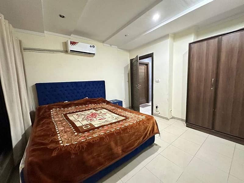 2 bedrooms short time daily basis apartment for rent bharia town islamabad safe and secure 1