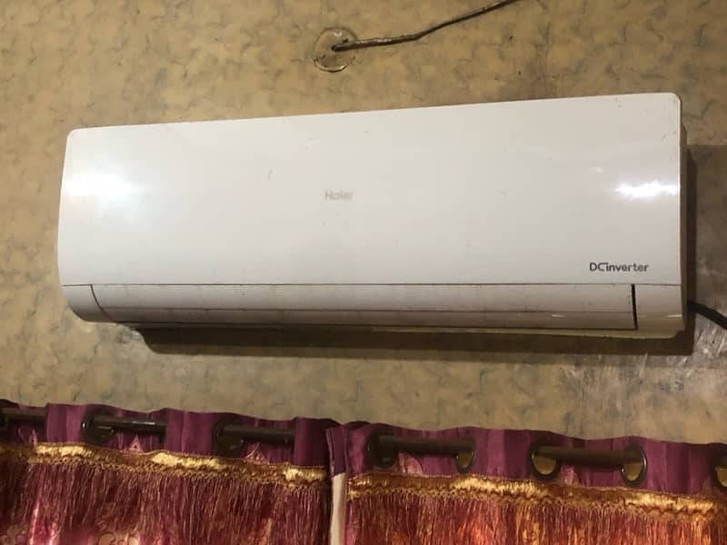 Haier 1.5ton a. c used 1