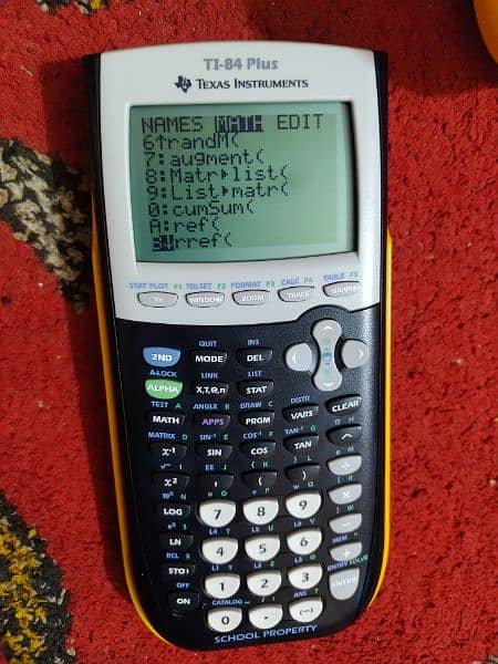 TEXAS INSTRUMENTS TI-84 PLUS GRAPHIC CALCULATOR USA IMPORTED 10