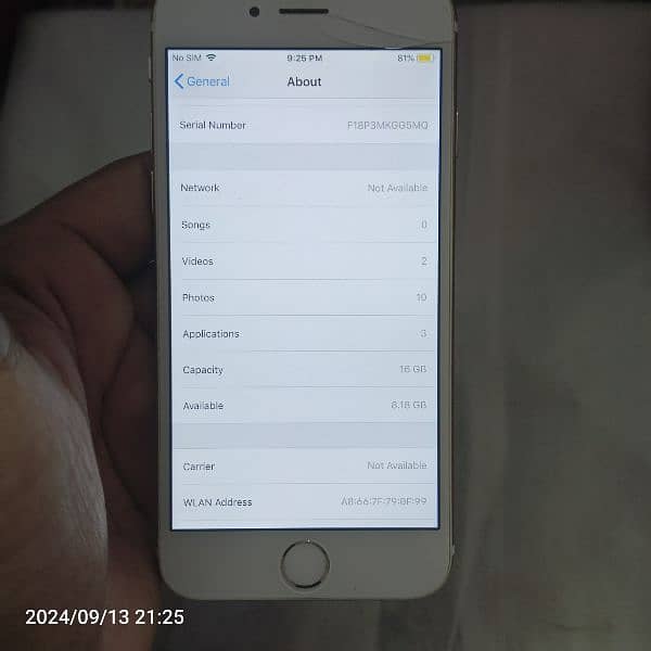 iPhone 6 (Non PTA) 16-GB 3