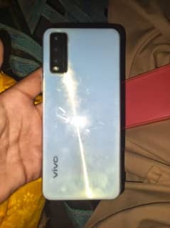 Vivo Y20 upper side screen glass damaged but display work also good