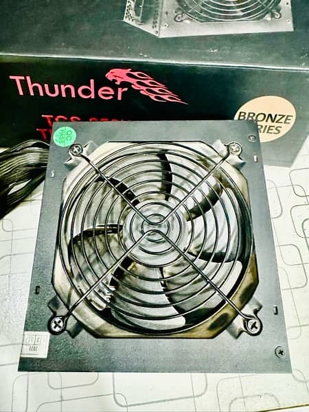 THUNDER GAMING Power Supply 650 WATT Non-Modular, Bronze Series 1