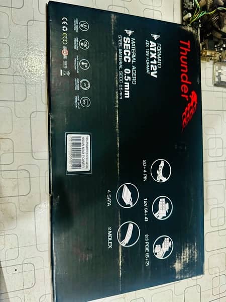 THUNDER GAMING Power Supply 650 WATT Non-Modular, Bronze Series 4