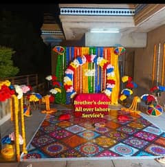 mehndi decor,dolki decor,wedding lights decor,Dj