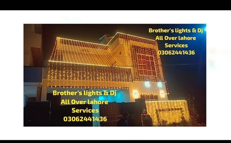 mehndi decor,dolki decor,wedding lights decor,Dj 11