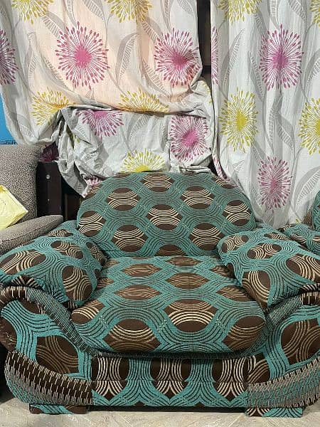 Sofa Set 5 seater ( spring ) 1