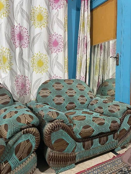 Sofa Set 5 seater ( spring ) 2