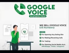 Google Vocie and USA Number Available