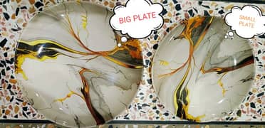 MARBLE STYLE DINNER SET 0