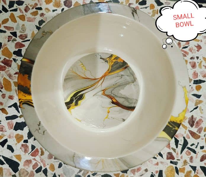 MARBLE STYLE DINNER SET 1