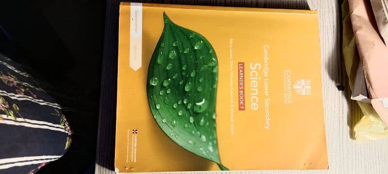 science book of Cambridge lower secondary 0