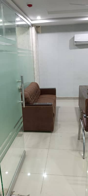 Furnished office space available for rent in bahria town phase 4 civic center 6