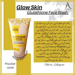 glow face wash