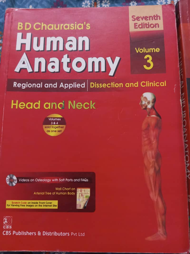 Clinical Neuroanatomy by richard s. Snell BD Chaurasia's Human Anatomy 2