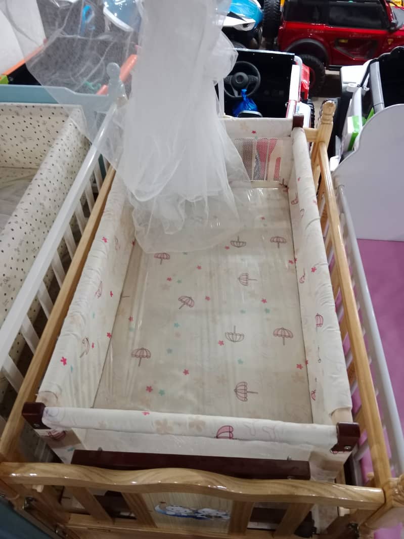 Baby cot | baby bed | wooden cot | kids bed | kids crib coat | swing 13