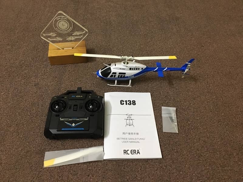 Rc Helicopter C138 (Bell 206) 1