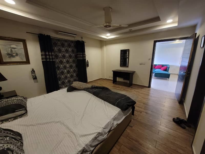 Height 1 Furnished one bedroom flat for rent in Height 1 bahria town Rawalpindi 1