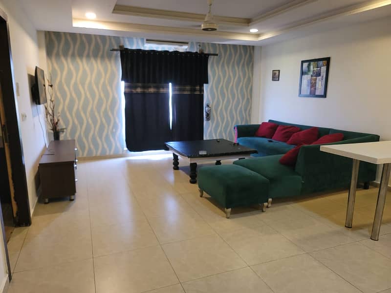 Height 1 Furnished one bedroom flat for rent in Height 1 bahria town Rawalpindi 5