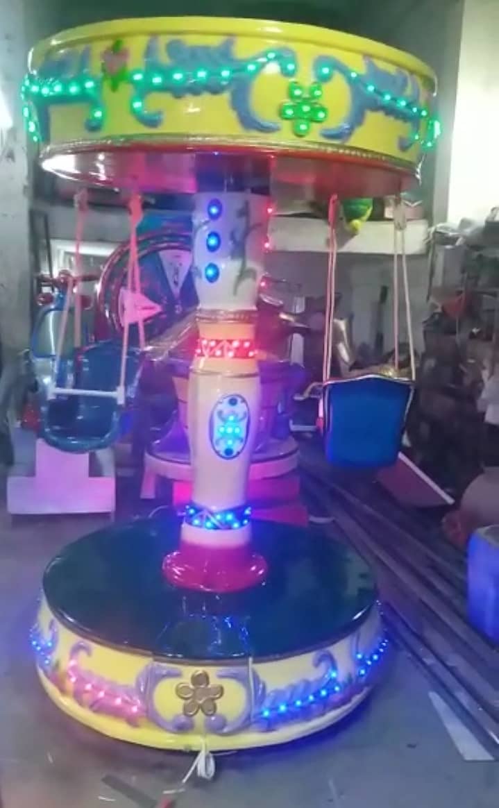 Token Coin 03152535497 Oprated kid Ride indor swing Joyland ٹوکن جھولے 3