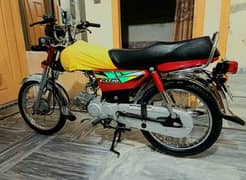 HONDA CD70 BIKE 2022 CONDITION 10/10