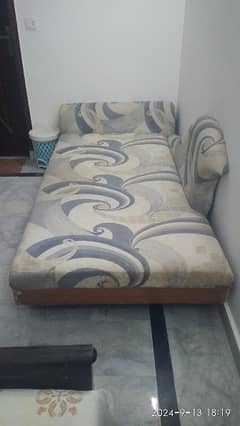 Diyaar wood Sofa dewaan bed