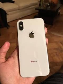 Iphone X 64gb PTA APPROVED white clr