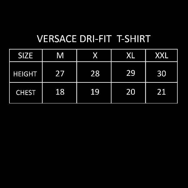 Versace Dry fit T-shirts 2