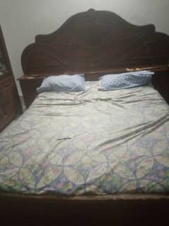 Wooden used bed