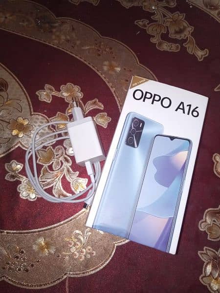 Oppo A16 4+4/64 With Box And Charger Location Samnabad Lahore. 3