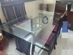 Dining table with 6 chair