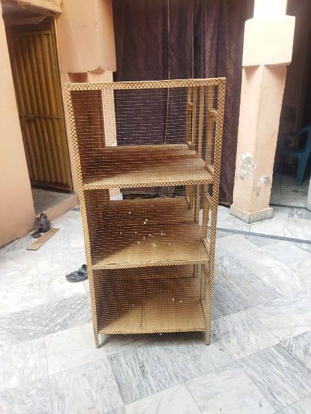 Wooden Cage 1.5 x 2 New Condition 2