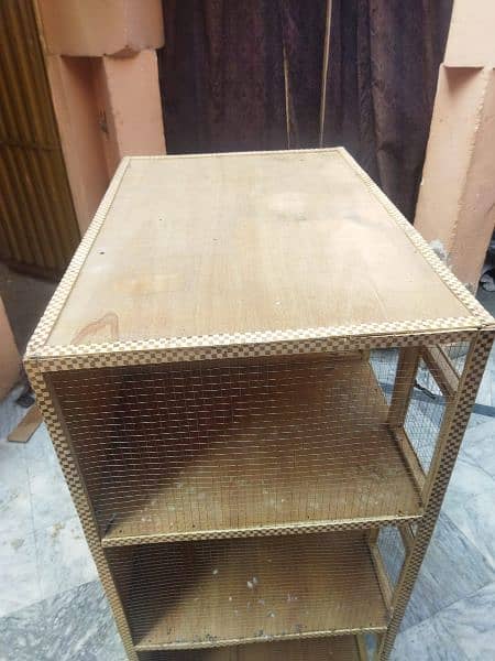 Wooden Cage 1.5 x 2 New Condition 4