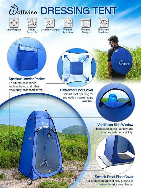 toilet tent 5